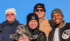 Community members spending time together in a local gathering